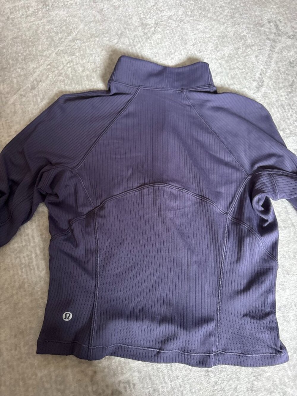 Lululemon It's Rulu Run Ripped Cropped Half Zip - Picture 7 of 10